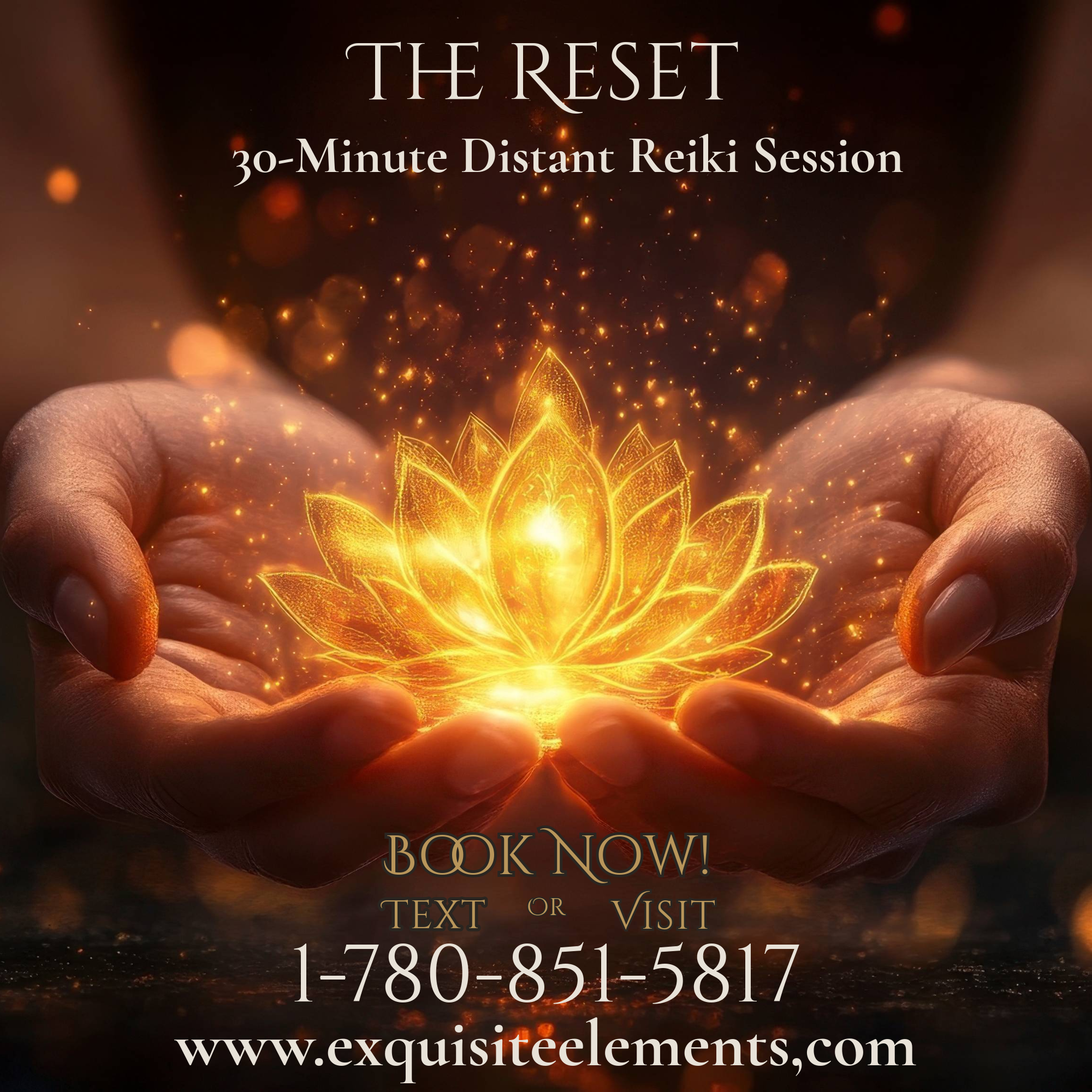 THE RESET

30-Minute Distant Reiki Session